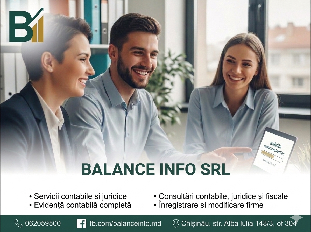 Balance Info SRL Lansare în curând